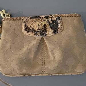 Coach wristlet
